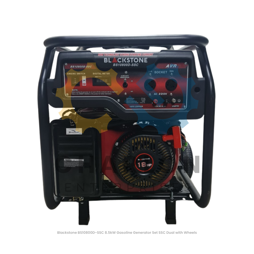Blackstone 8.5kW Gasoline Generator Set - Standard / With Wheels