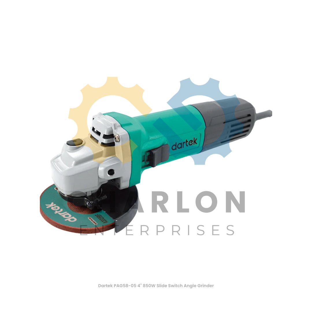 Dartek PAG58-05 4" 850W Slide Switch Angle Grinder