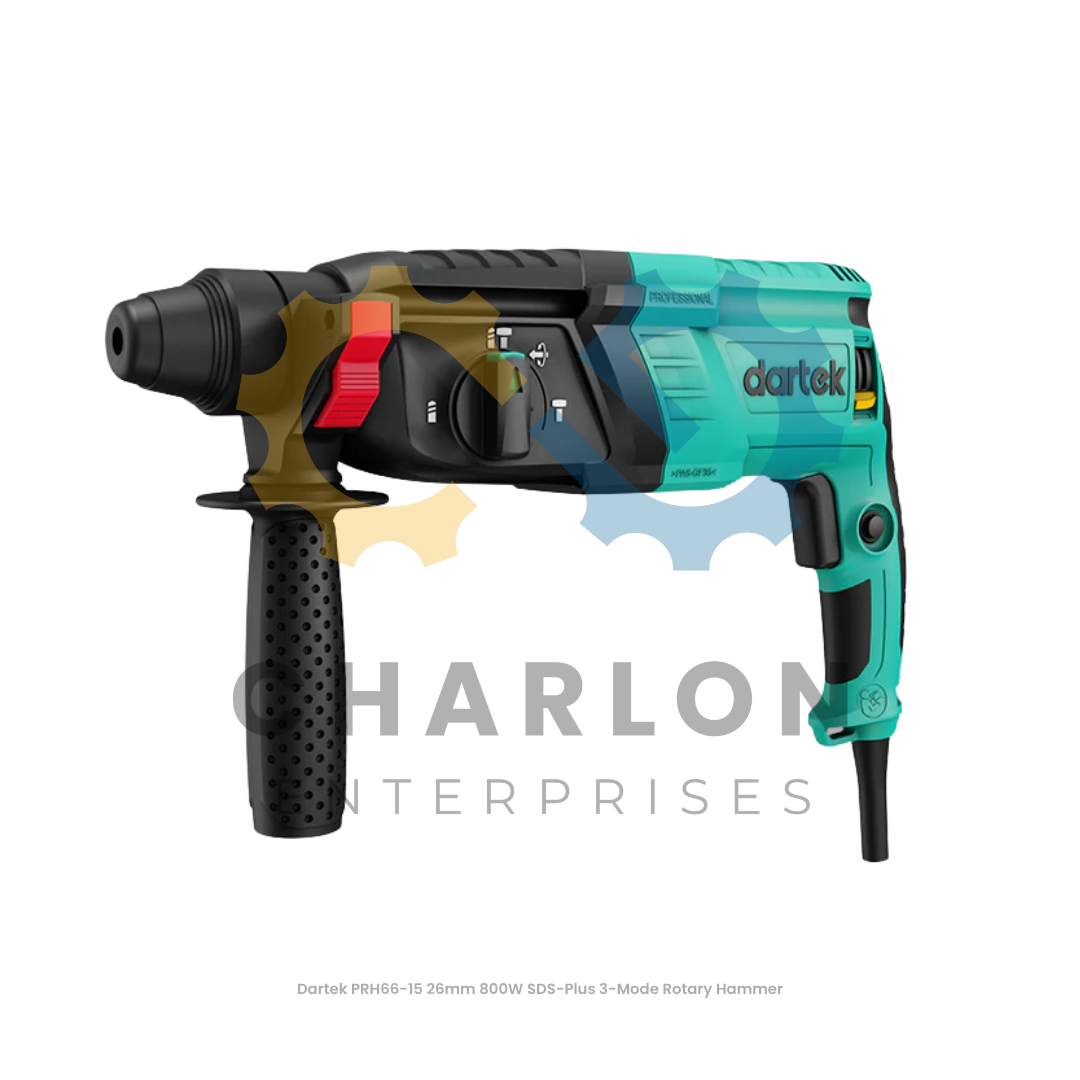 Dartek PRH66-15 26mm 800W SDS-Plus 3-Mode Rotary Hammer