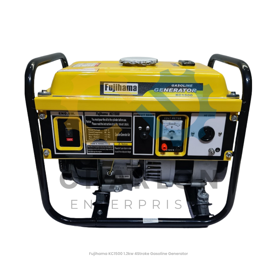 Fujihama KC1500 1.2kW 4-Stroke Gasoline Generator