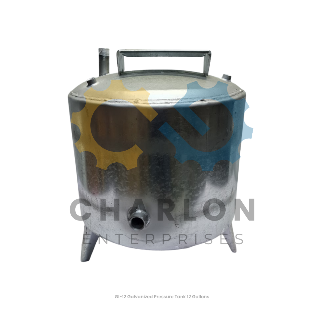 Galvanized Pressure Tank - 12 / 21 / 42 Gallons