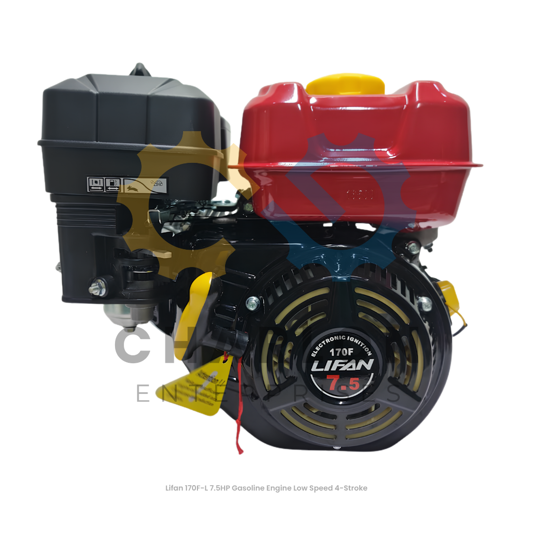 Lifan 7.5HP Gasoline Engine - Standard High Speed / Standard Low Speed / Electric Start High Speed