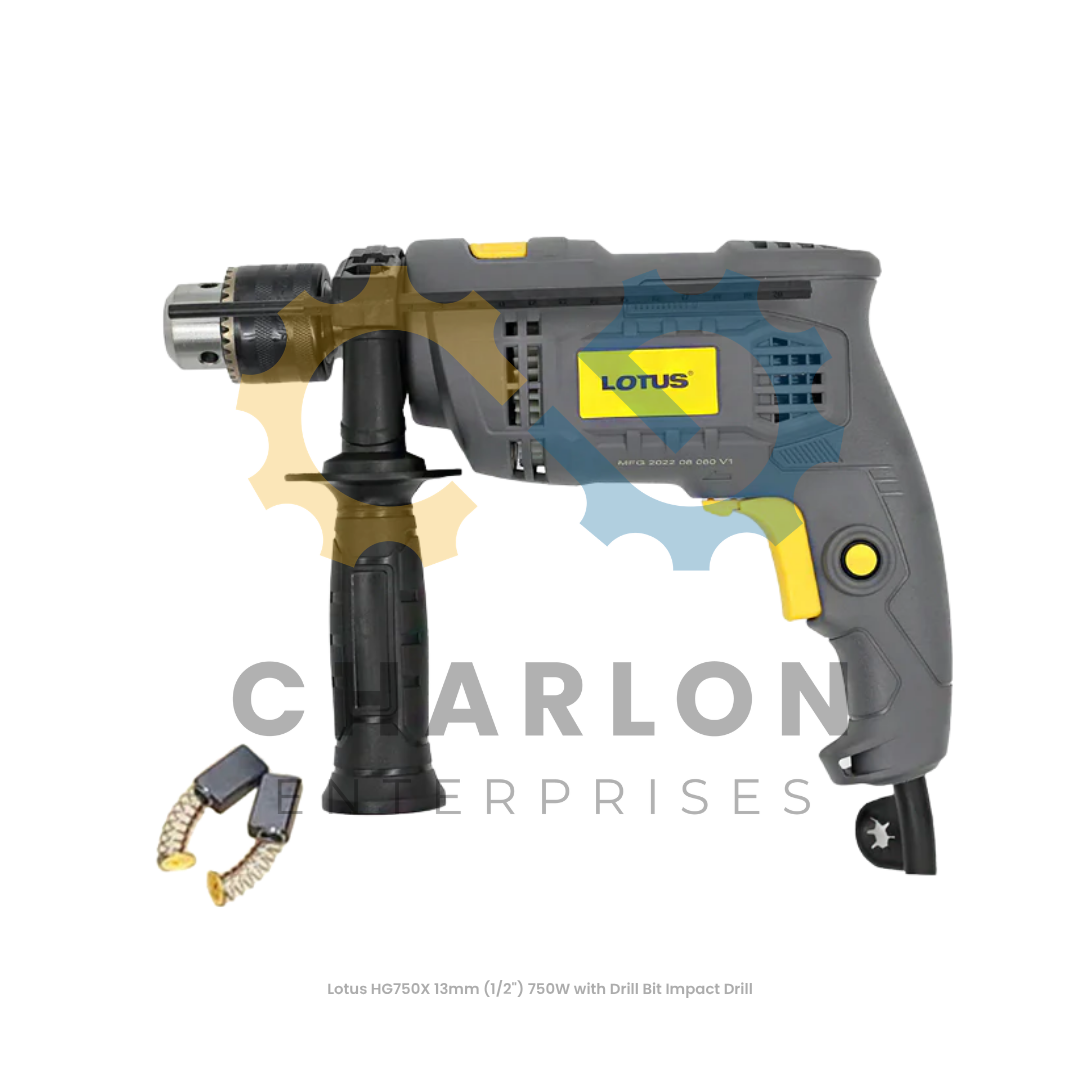 Lotus HD750X 13mm (1/2") 750W with Drill Bit Impact Drill