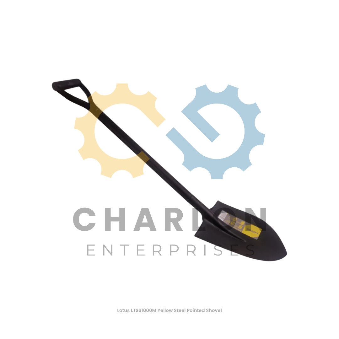 Lotus LTSS1000M Yellow Steel Pointed Shovel