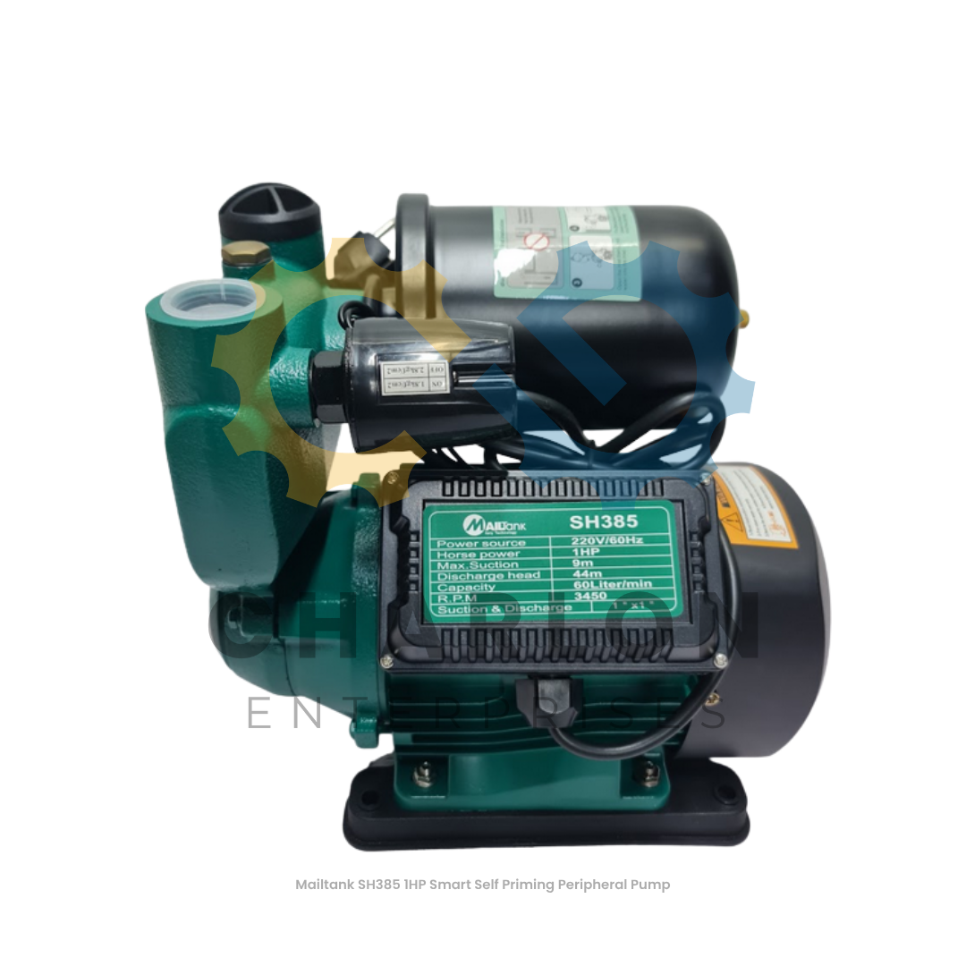 Mailtank 1HP Jetmatic Pump - SH320 / SH385