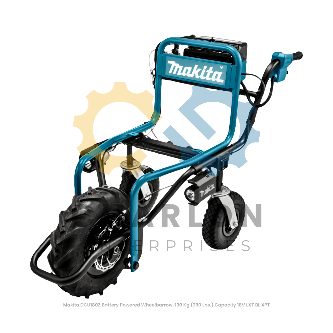 Makita DCU180Z Battery Powered Wheelbarrow, 130 Kg (290 Lbs.) Capacity 18V LXT BL XPT