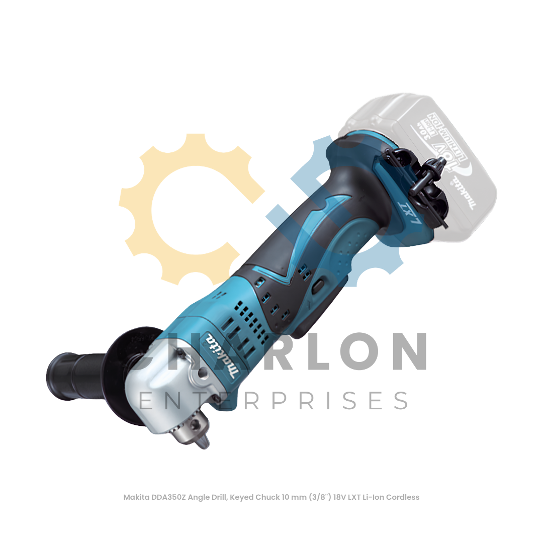 Makita DDA350Z Angle Drill, Keyed Chuck 10 mm (3/8") 18V LXT Li-Ion Cordless