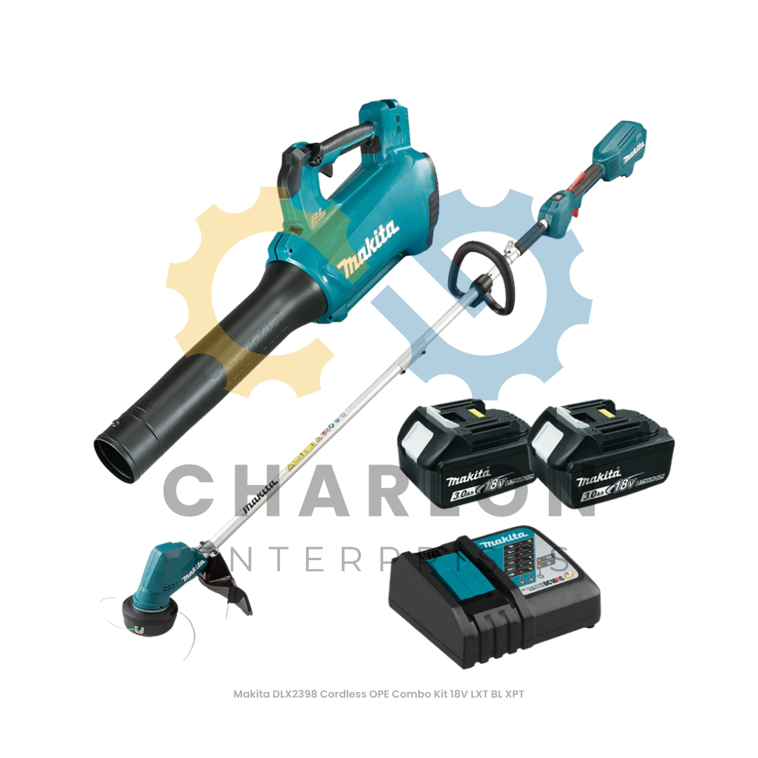 Makita DLX2398 Cordless OPE Combo Kit 18V LXT BL XPT