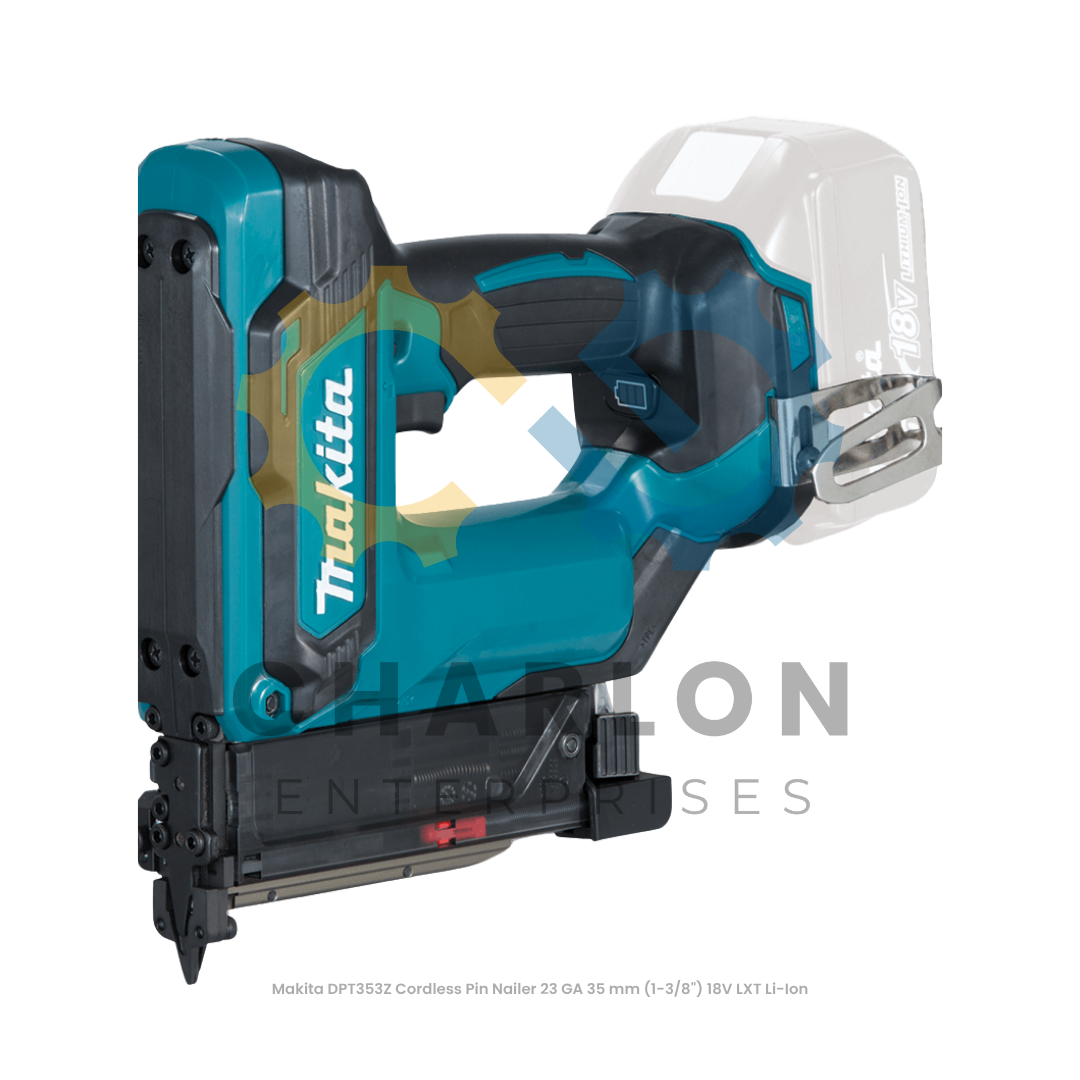 Makita DPT353Z Cordless Pin Nailer 23 GA 35 mm (1-3/8") 18V LXT Li-Ion