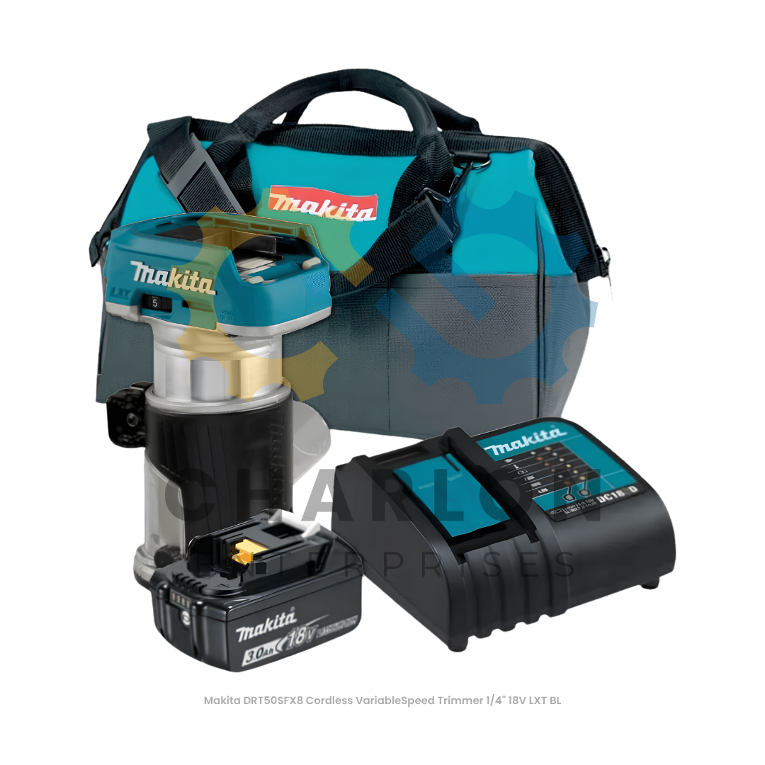 Makita DRT50SFX8 Cordless Variable Speed Trimmer 1/4" 18V LXT BL