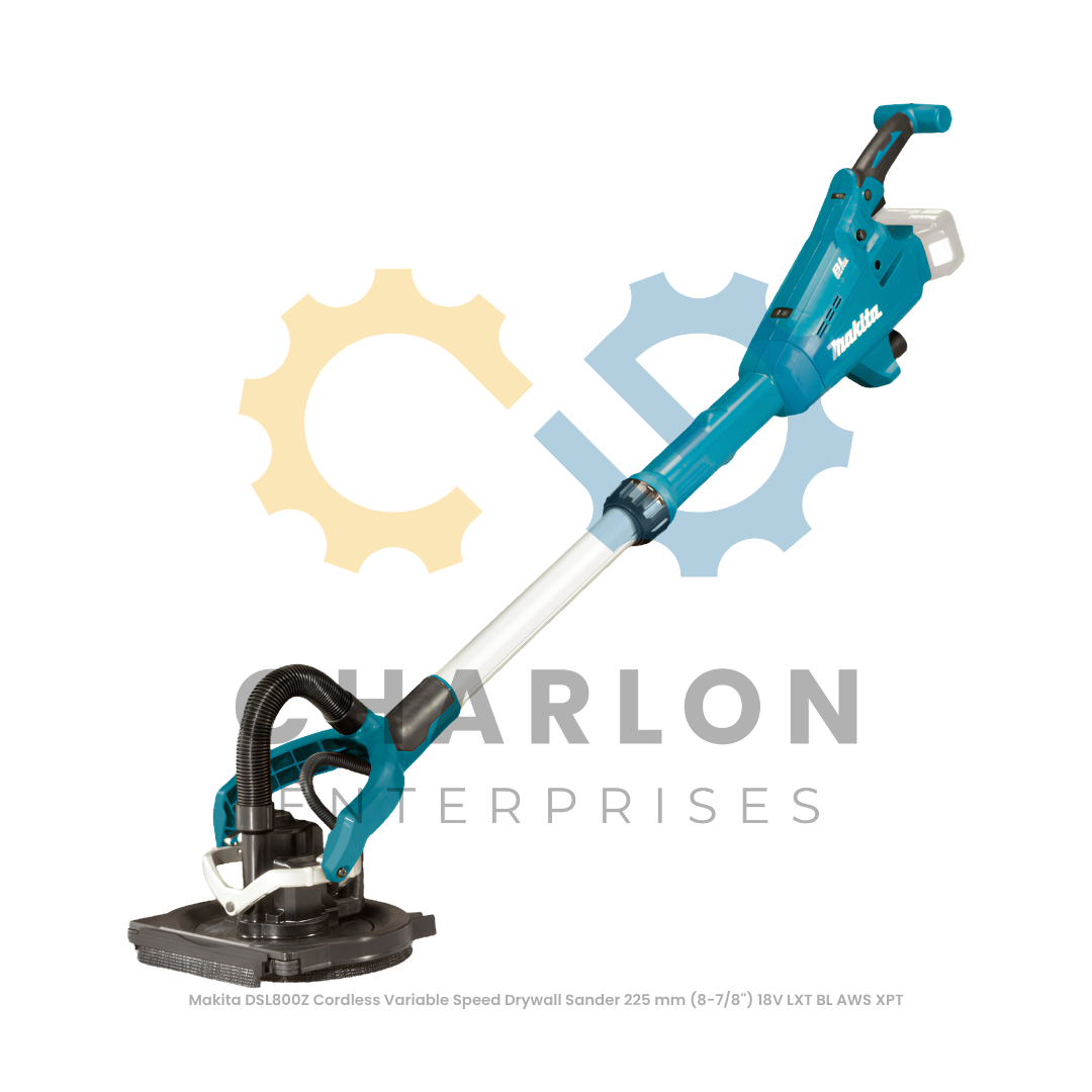 Makita DSL800Z Cordless Variable Speed Drywall Sander 225 mm (8-7/8'') 18V LXT BL AWS XPT