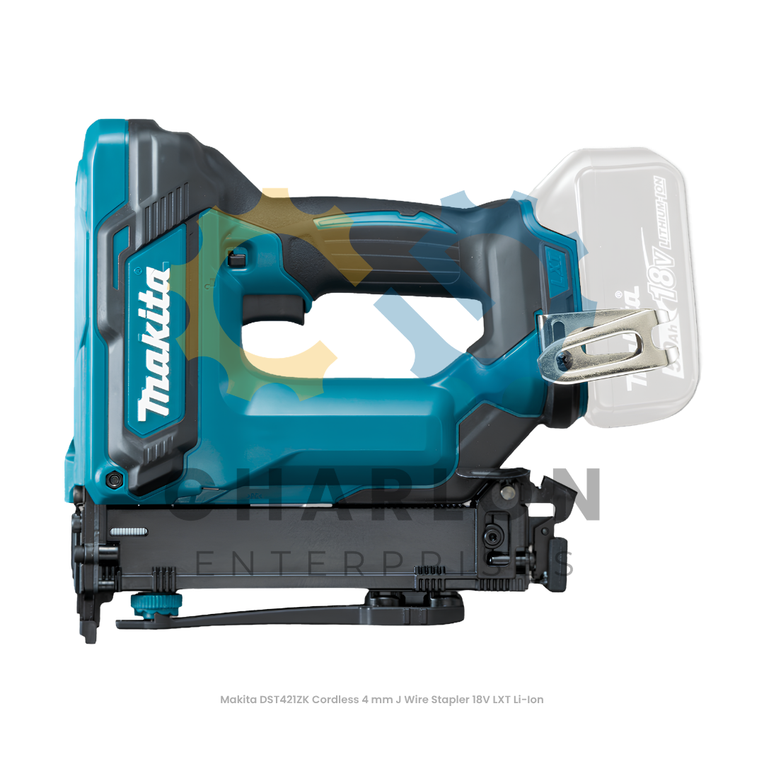 Makita DST421ZK Cordless 4 mm J Wire Stapler 18V LXT Li-Ion