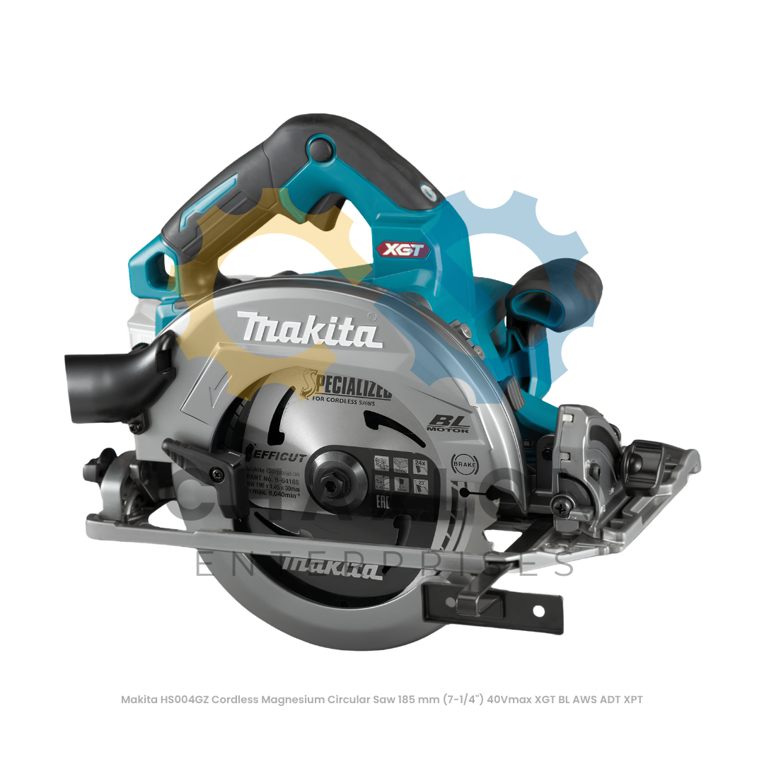 Makita HS004GZ Cordless Magnesium Circular Saw 185 mm (7-1/4") 40Vmax XGT BL AWS ADT XPT