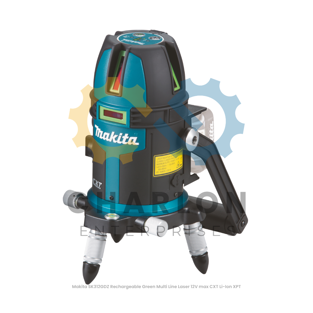 Makita SK312GDZ Rechargeable Green Multi Line Laser 12V max CXT Li-Ion XPT