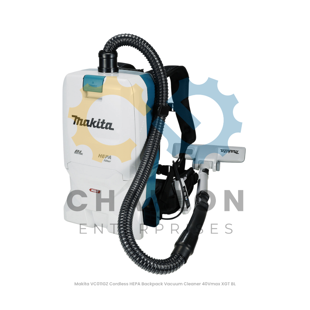 Makita VC011GZ Cordless HEPA Backpack Vacuum Cleaner 40Vmax XGT BL