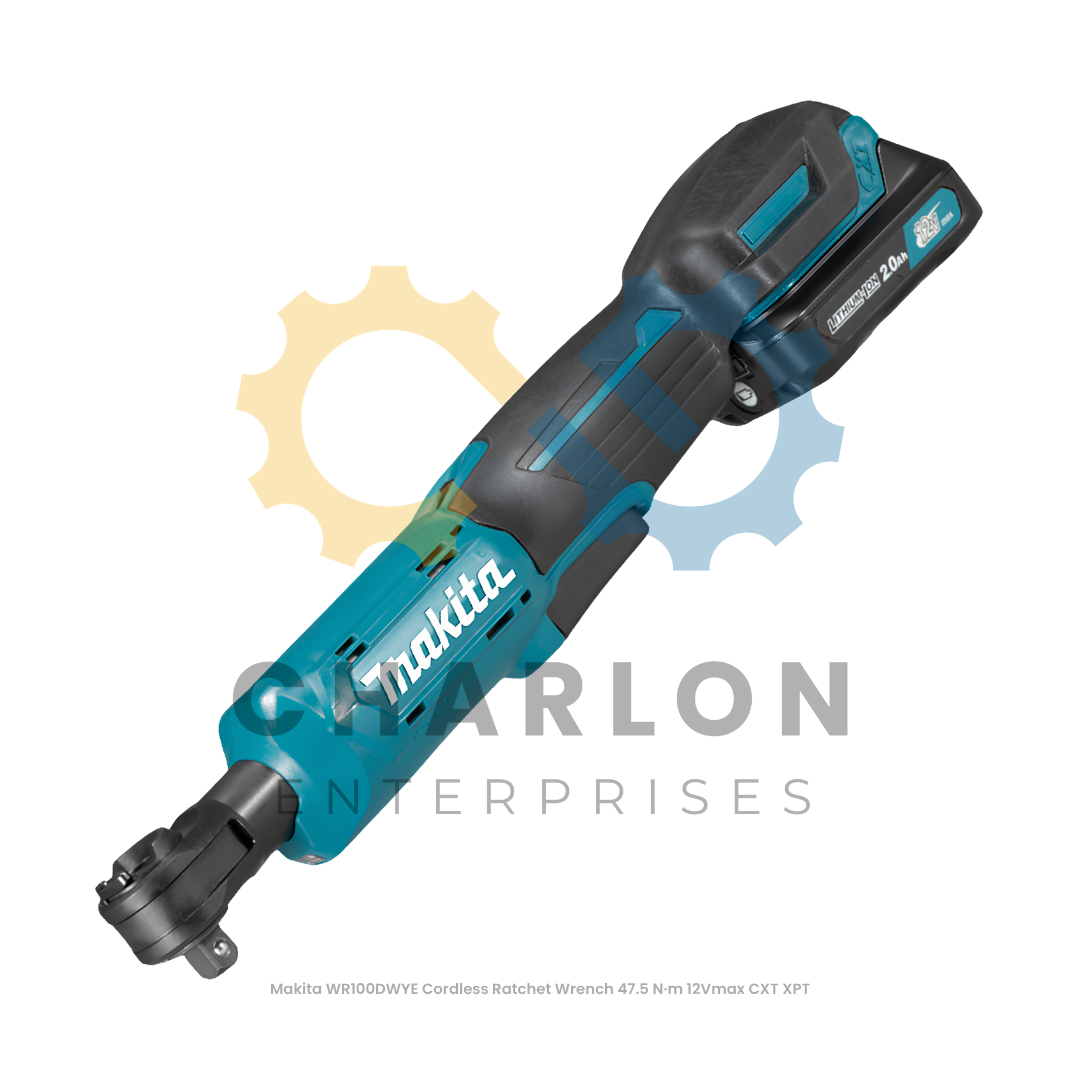 Makita WR100DWYE Cordless Ratchet Wrench 47.5 N·m 12Vmax CXT XPT