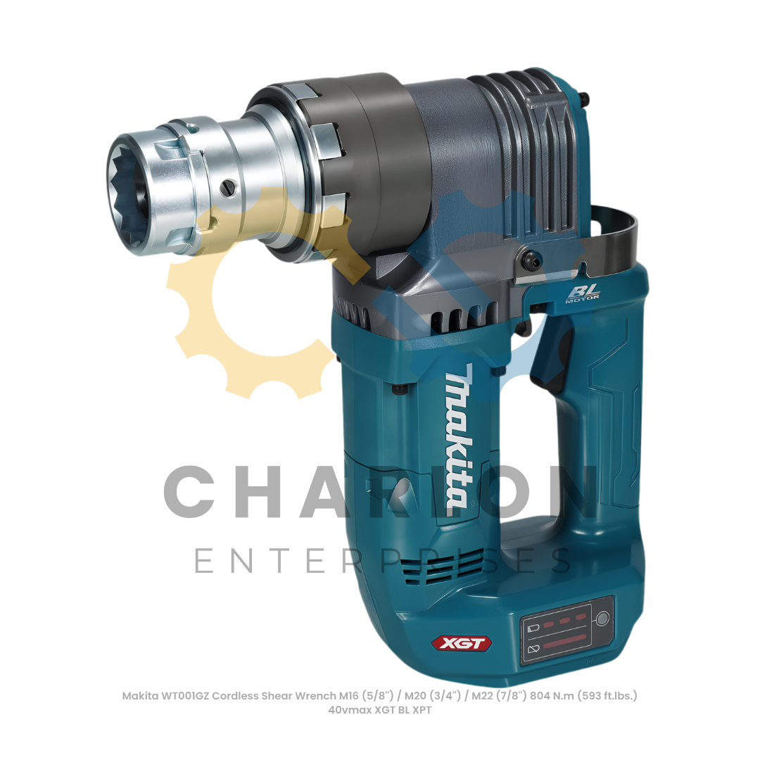 Makita WT001GZ Cordless Shear Wrench M16 (5/8'') / M20 (3/4'') / M22 (7/8'') 804 N.m (593 ft.lbs.) 40vmax XGT BL XPT
