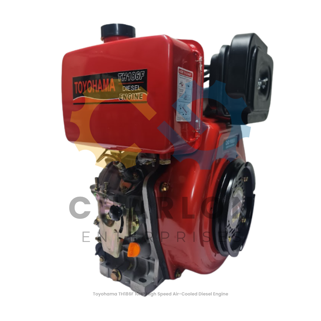Toyohama TH186F 10HP High Speed Air-Cooled Diesel Engine