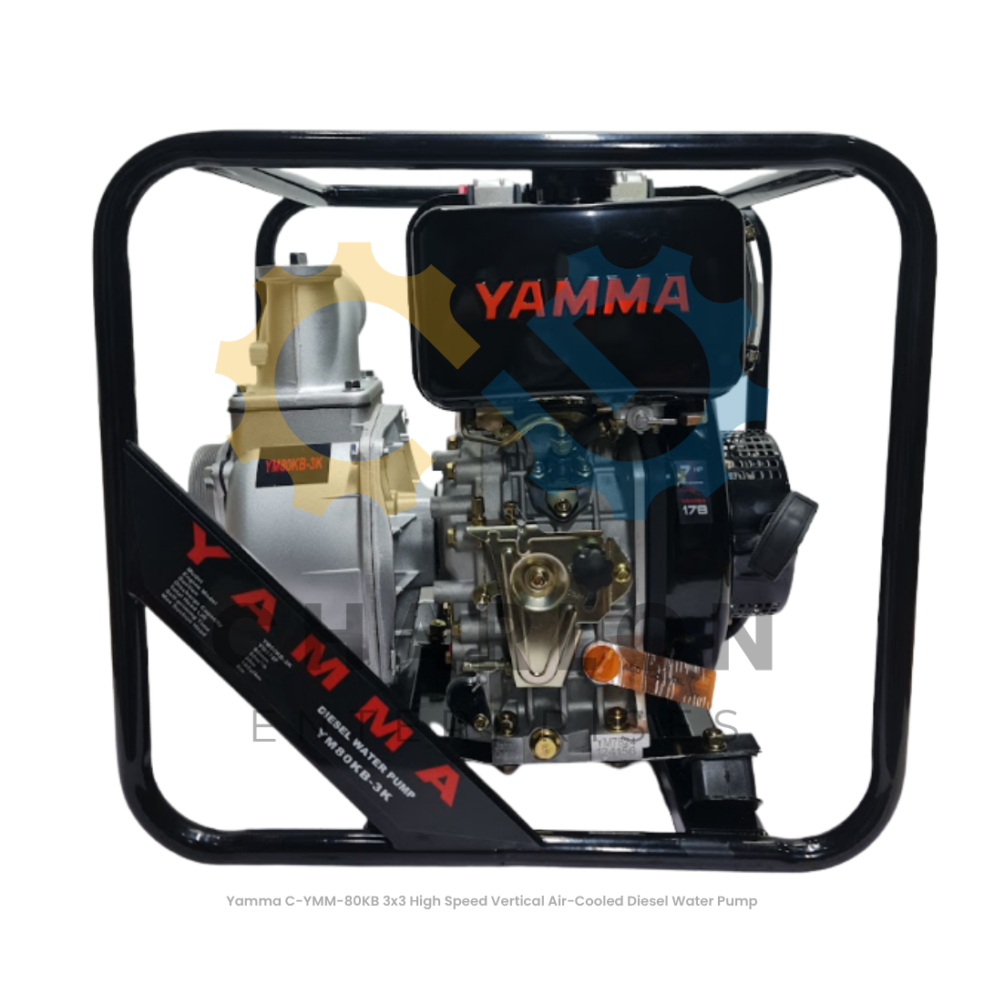 Yamma Diesel Water Pump Vertical Air Cooled High Speed - 3x3 / 4x4