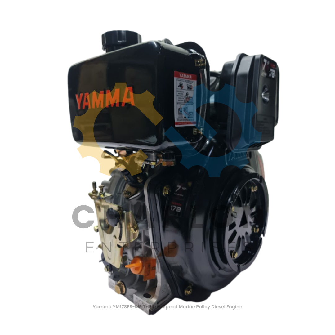 Yamma YM178FS-MP 7HP Low Speed Marine Pulley Diesel Engine