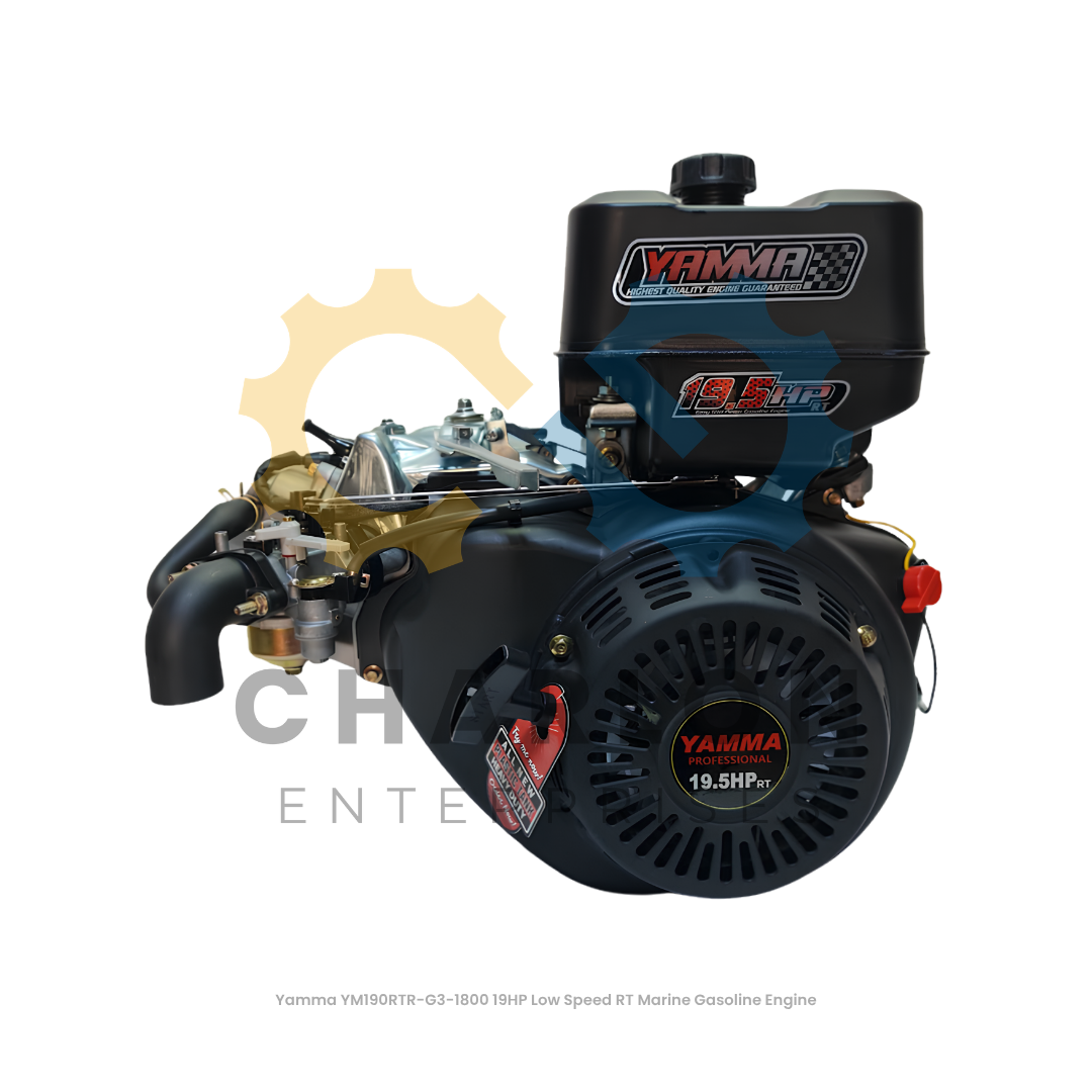 Yamma 19HP 4-Stroke Gasoline Engine RT - High Speed Marine | Low Speed Marine