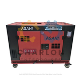 Asahi APW15800 12kVA Silent Type Water-Cooled 4-Stroke Diesel Generator