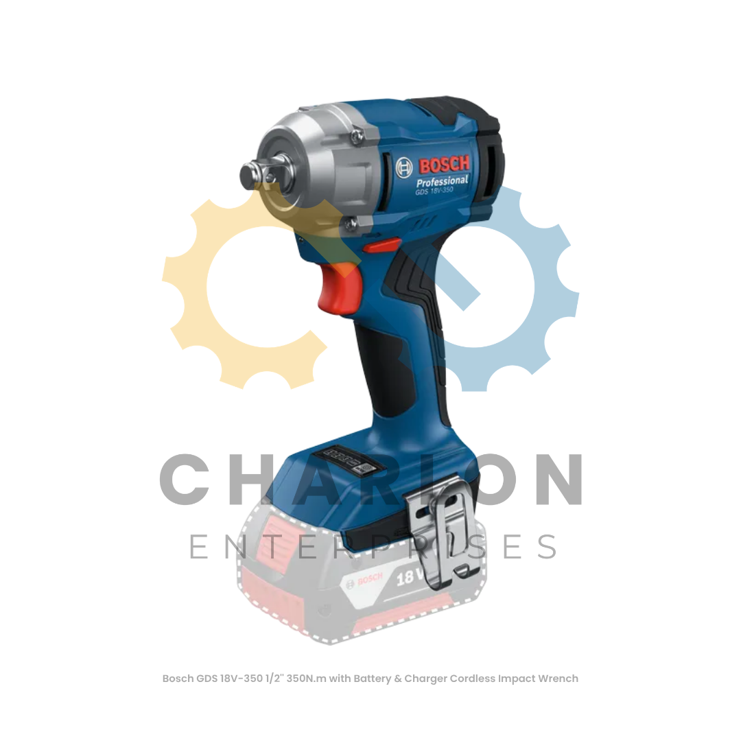 Bosch GDS 18V-350 1/2'' 350N.m with Battery & Charger Cordless Impact Wrench