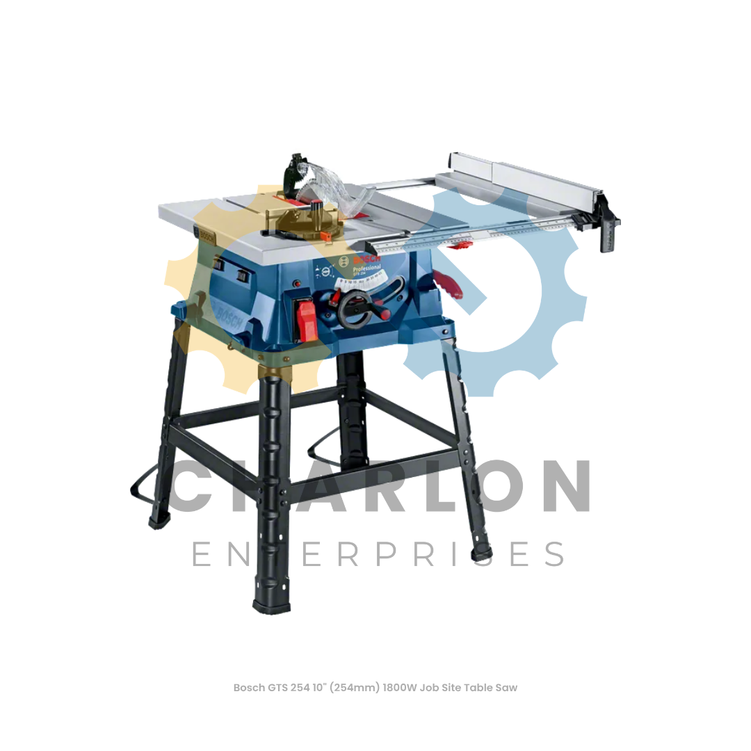 Bosch GTS 254 10" (254mm) 1800W Job Site Table Saw