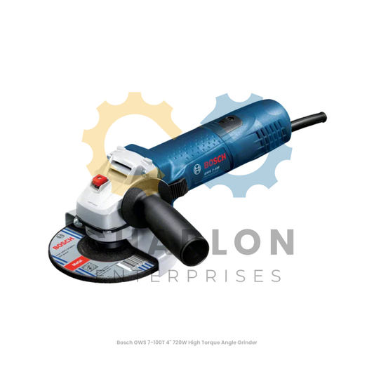 Bosch GWS 7-100T 4" 720W High Torque Angle Grinder
