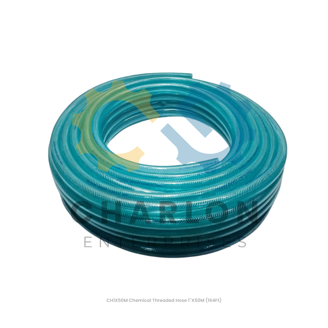 CH1X50M 1'' x 50m (164ft) Chemical Threaded Hose