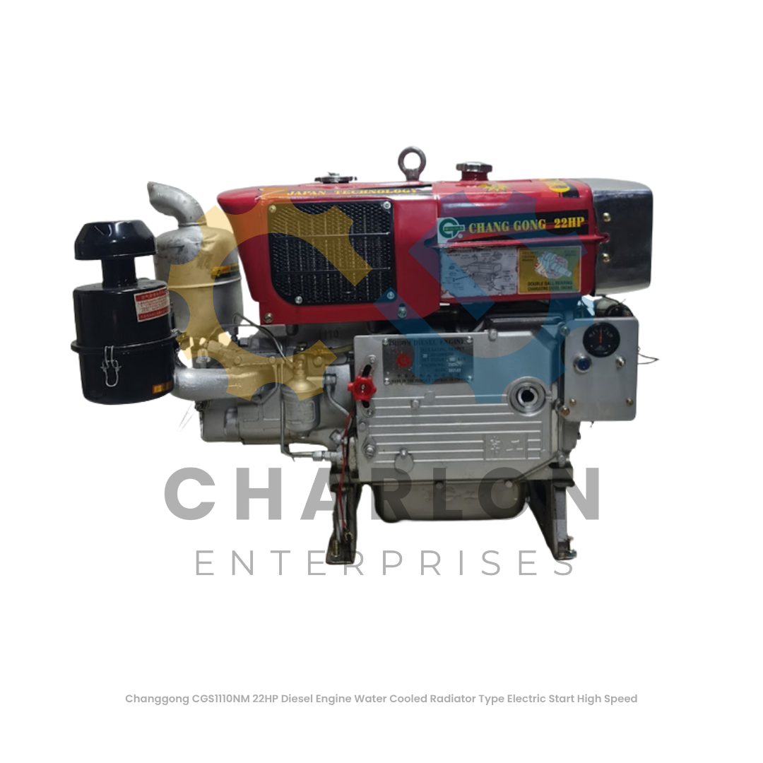 Changgong CGS1110NM 22HP Electric Start High Speed Water-Cooled Radiator Type Diesel Engine