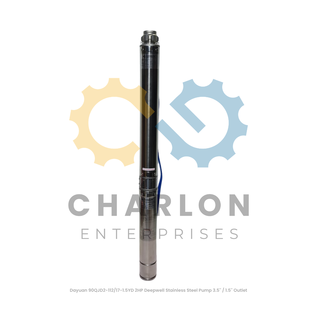 Dayuan Deepwell Stainless Steel Pump 1.25" Outlet - 1HP / 2HP / 2.5HP / 3HP
