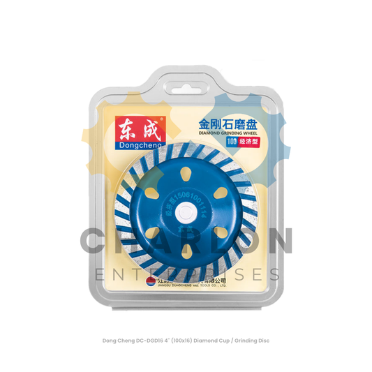 Dong Cheng DC-DGD16 4'' (100x16) Diamond Cup / Grinding Disc