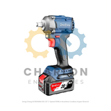 Dong Cheng DCPB358EM 20V 1/2" 2-Speed 500N.m Brushless Cordless Impact Wrench