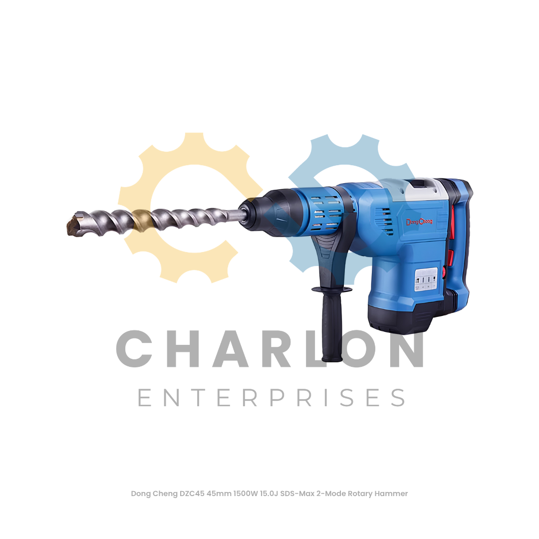 Dong Cheng DZC45 45mm 1500W 15.0J SDS-Max 2-Mode Rotary Hammer