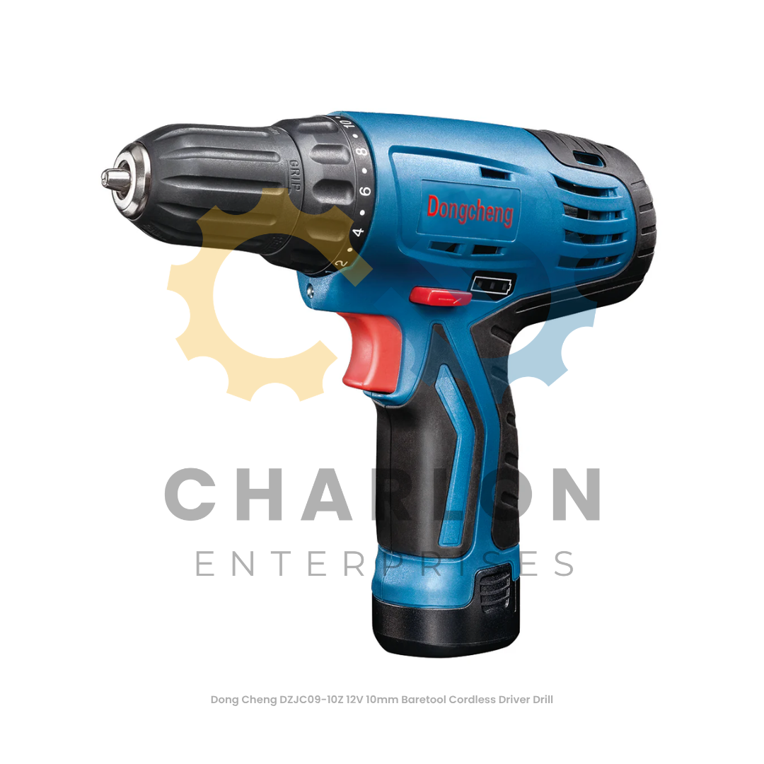 Dong Cheng DZJC09-10Z 12V 10mm Baretool Cordless Driver Drill