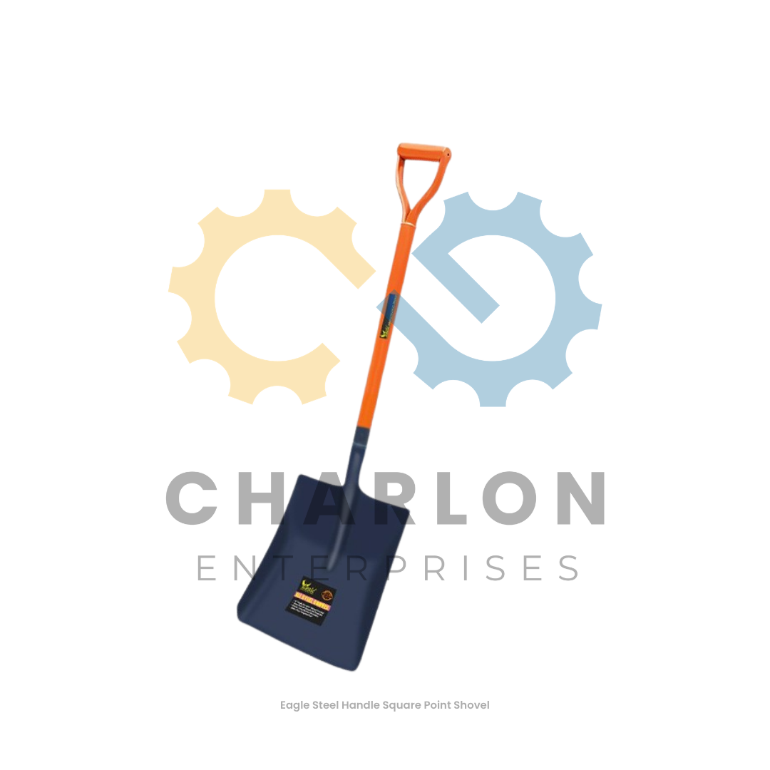 Eagle Steel Handle Square Point Shovel