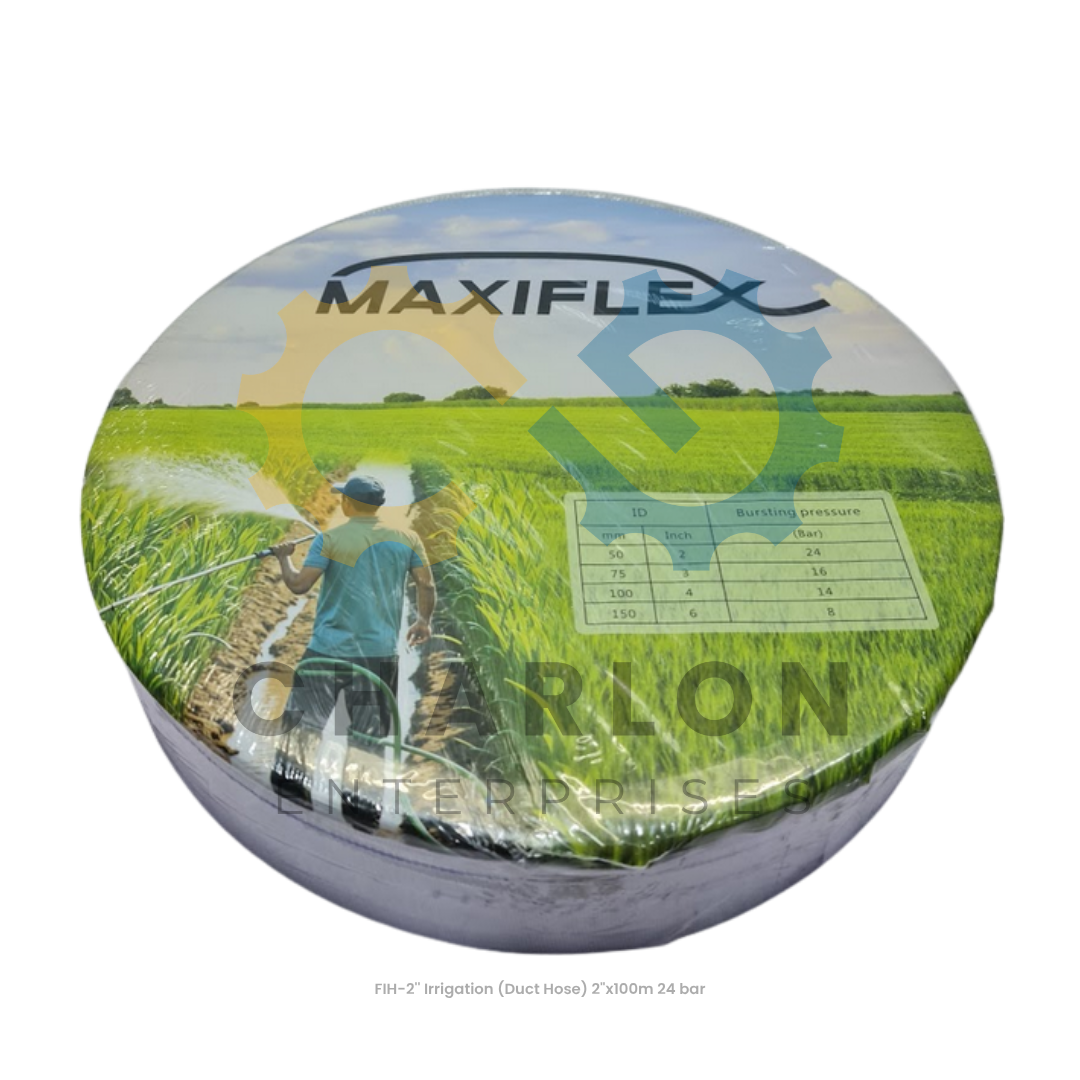 Irrigation Duct Hose 100m - 2" x 24 Bar / 3" x 16 Bar / 4" x 14 Bar