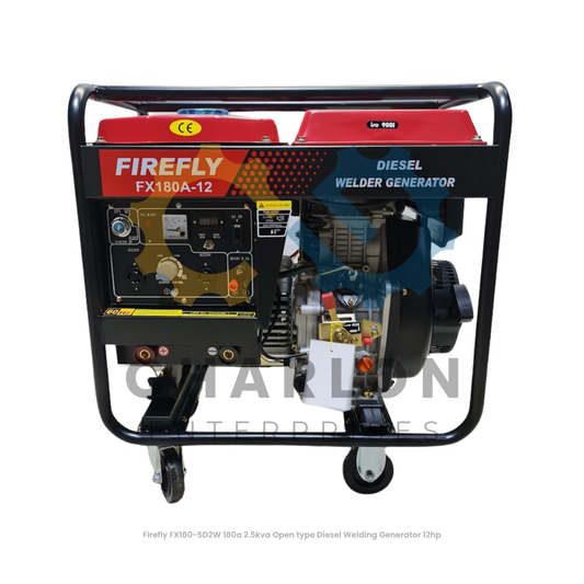 Firefly FX180-5D2W 180A 2.5kVA 12HP Open Type Diesel Welding Generator