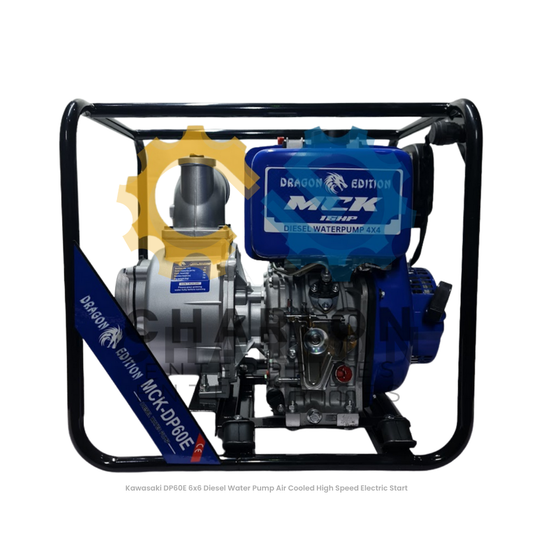 Kawasaki DP60E 6x6 Electric Start High Speed Air-Cooled Diesel Water Pump