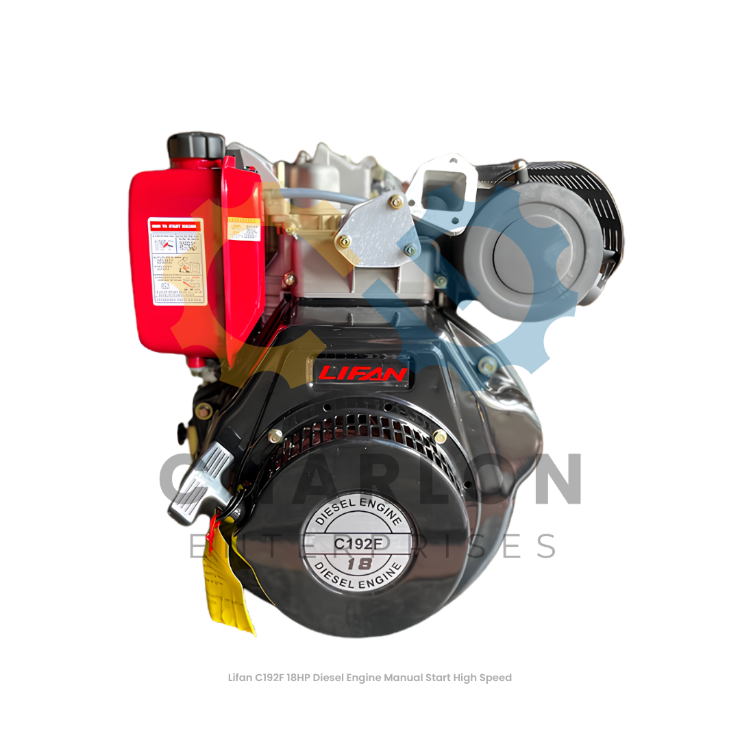 Lifan C192F 18HP Manual Start High Speed Diesel Engine