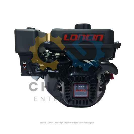 Loncin 4-Stroke Gasoline Engine High Speed - 7HP PVC / 7.5HP Standard