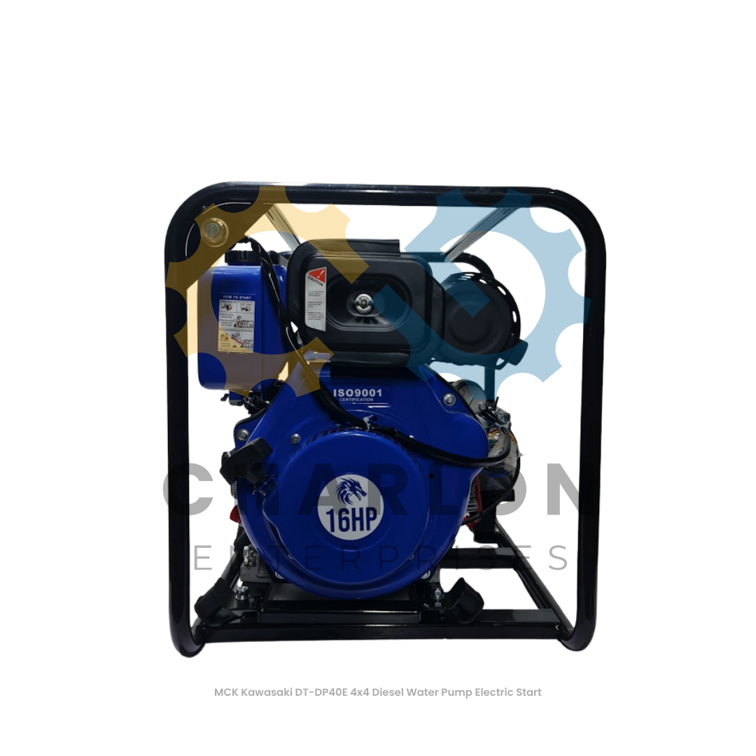 MCK Kawasaki DT-DP40E 4x4 Electric Start Diesel Water Pump