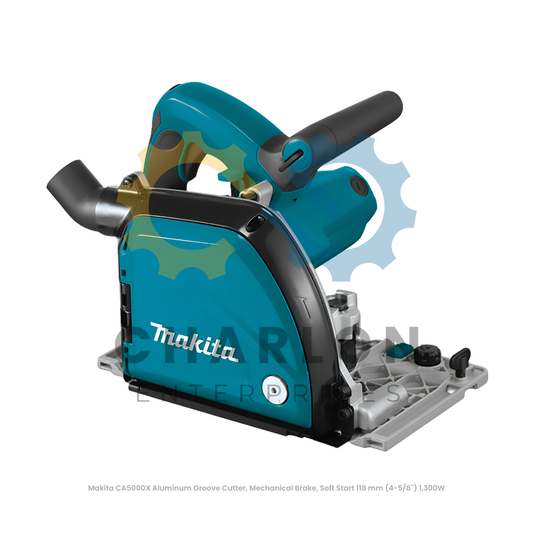 Makita CA5000X Aluminum Groove Cutter, Mechanical Brake, Soft Start 118 mm (4-5/8'') 1,300W