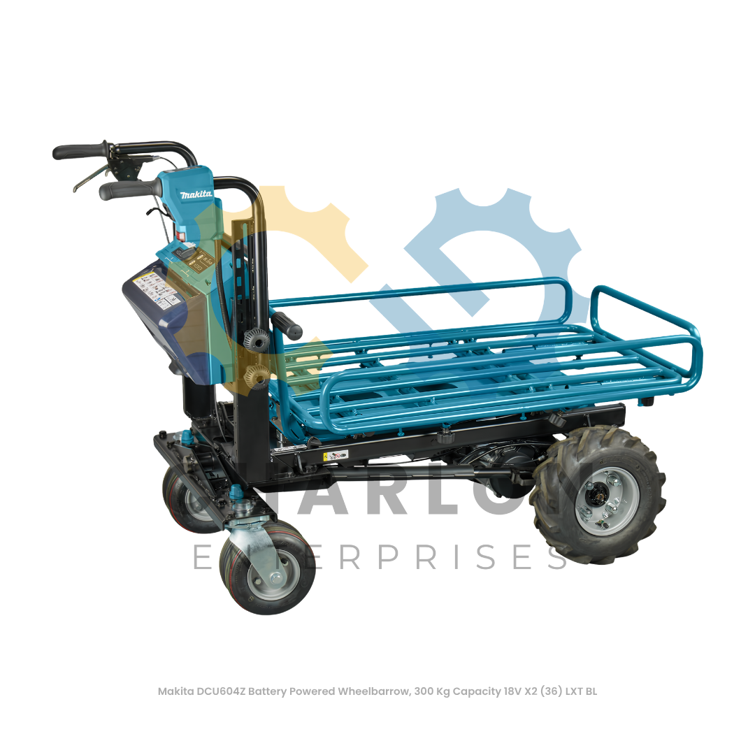 Makita DCU604Z Battery Powered Wheelbarrow, 300 Kg Capacity 18V X2 (36) LXT BL