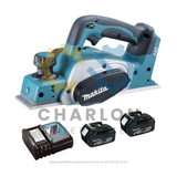 Makita DKP180RF Cordless Planer 82 mm (3-1/4") 18V LXT Li-Ion