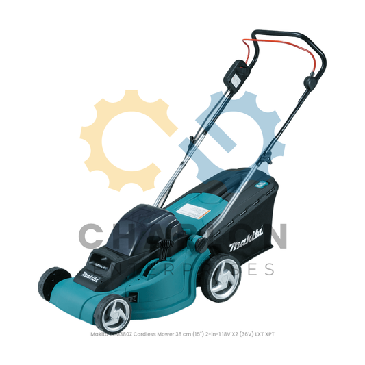 Makita DLM380Z Cordless Mower 38 cm (15") 2-in-1 18V X2 (36V) LXT XPT