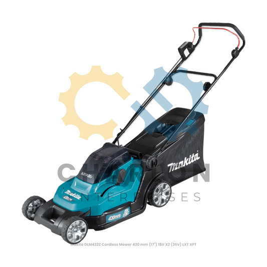 Makita DLM432Z Cordless Mower 430 mm (17") 18V X2 (36V) LXT XPT