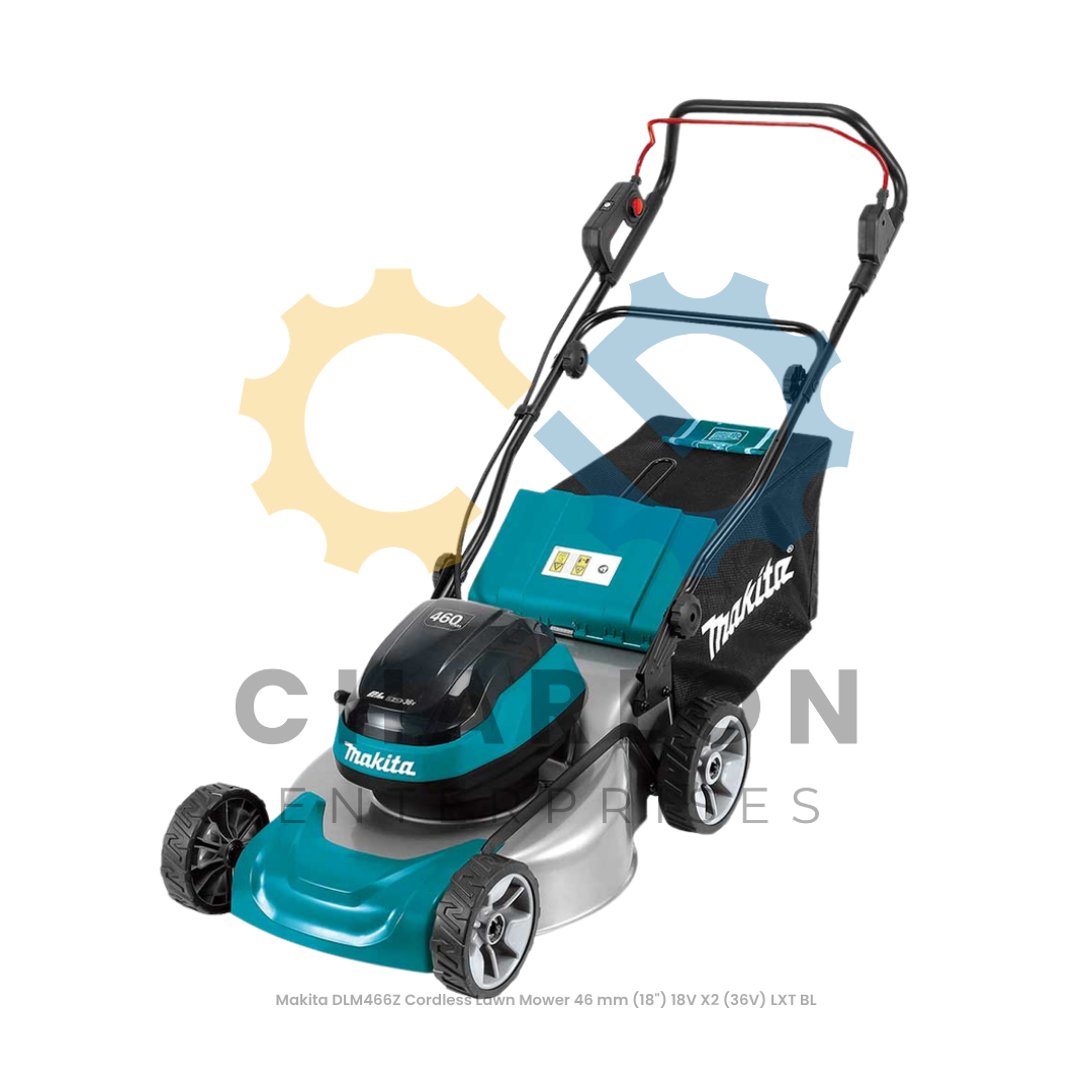 Makita DLM466Z Cordless Lawn Mower 46 mm (18") 18V X2 (36V) LXT BL