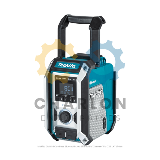 Makita DMR114 Cordless Bluetooth Job Site Radio 12Vmax-18V CXT LXT Li-Ion